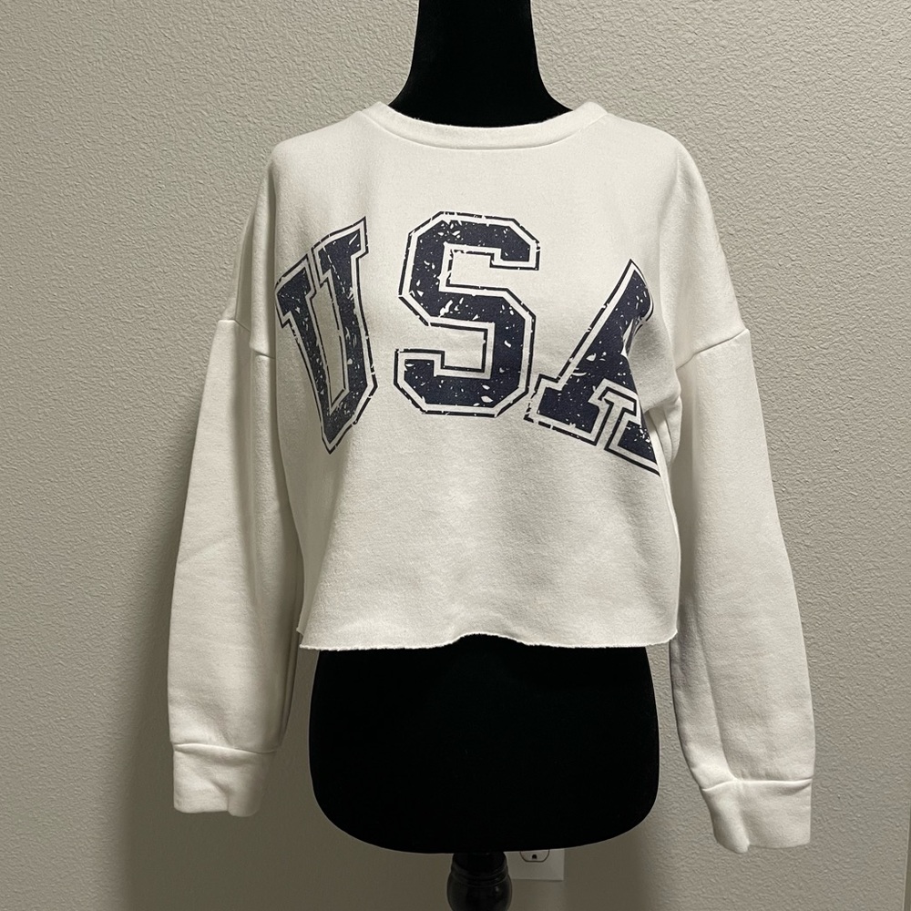Abound | USA Cropped Sweatshirt